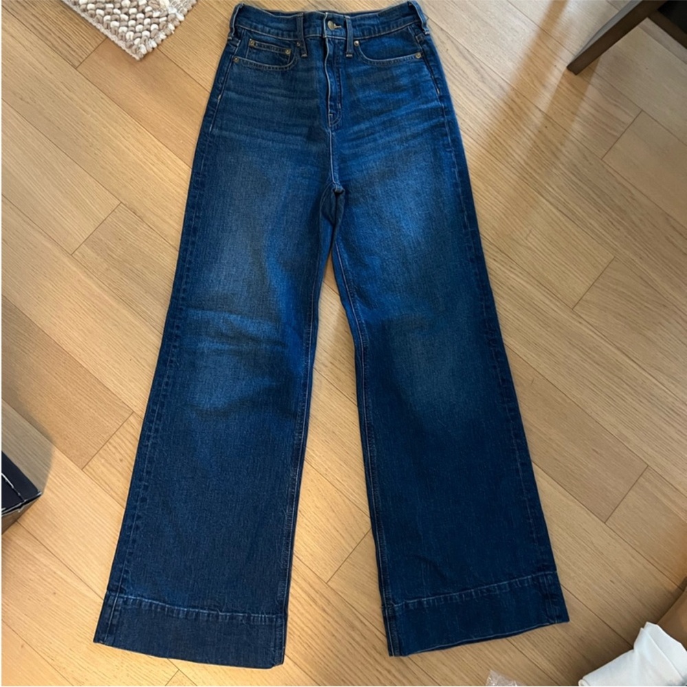 J. Crew Blue Flare & Wide Leg Jeans - Picture 5 of 11